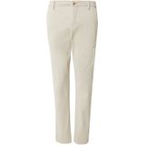 QS - Chino - Ecru - Slimfit - Lang/maxi