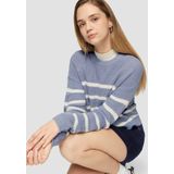 Gebreide Trui - Effen - Knitwear - Ronde Hals - Lange Mouw