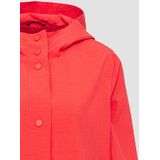 QS - Nylon Jas - Chilirood - Met Capuchon - Verstelbare Zoom