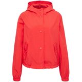 QS - Nylon Jas - Chilirood - Met Capuchon - Verstelbare Zoom