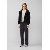 QS - Tussenjas - Zwart - Licht Gevoerd - Normale Pasvorm