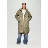 QS - Jas - Olijfgroen - Oversized - Met Capuchon