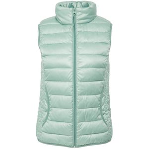 QS - Bodywarmer - Mintgroen - Licht Gevoerd - Normale Pasvorm