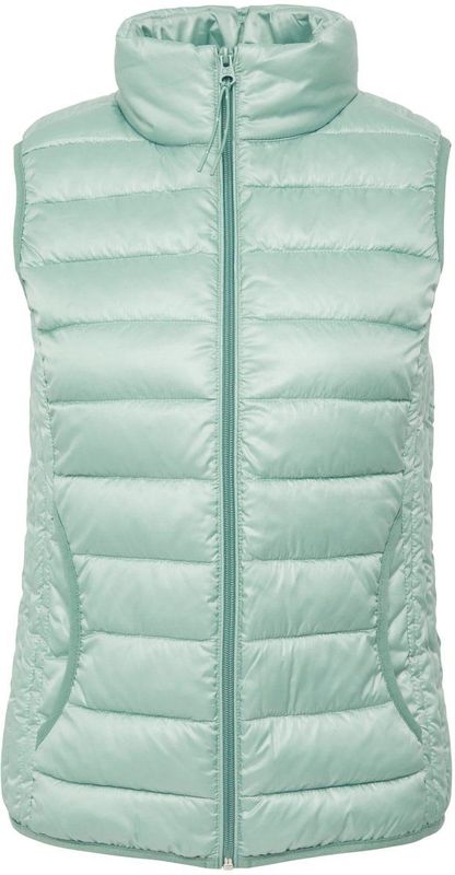 QS - Bodywarmer - Mintgroen - Licht Gevoerd - Normale Pasvorm