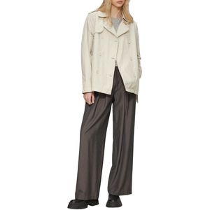 Trenchcoat - Katoen - Licht - Modern - Korte Snit
