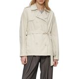 Trenchcoat - Katoen - Licht - Modern - Korte Snit