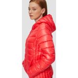 Winterjas - Rechte Pasvorm - Licht - Geweven - Vaste Capuchon