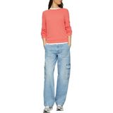 Q/S designed by - Trui - Rood - Tricot-look