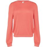 Q/S designed by - Trui - Rood - Tricot-look