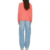 Q/S designed by - Trui - Rood - Tricot-look