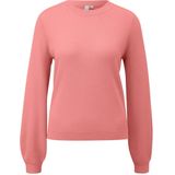 Q/S designed by - Trui - Rood - Tricot-look