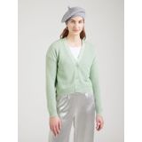 QS - Gebreid Vest - Lichtgroen - Casual Cardigan