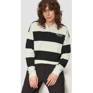 Poloshirt - Gestreept - Jersey - Lange Mouw - Losse Pasvorm