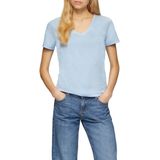 T-shirt - Katoen - V-hals