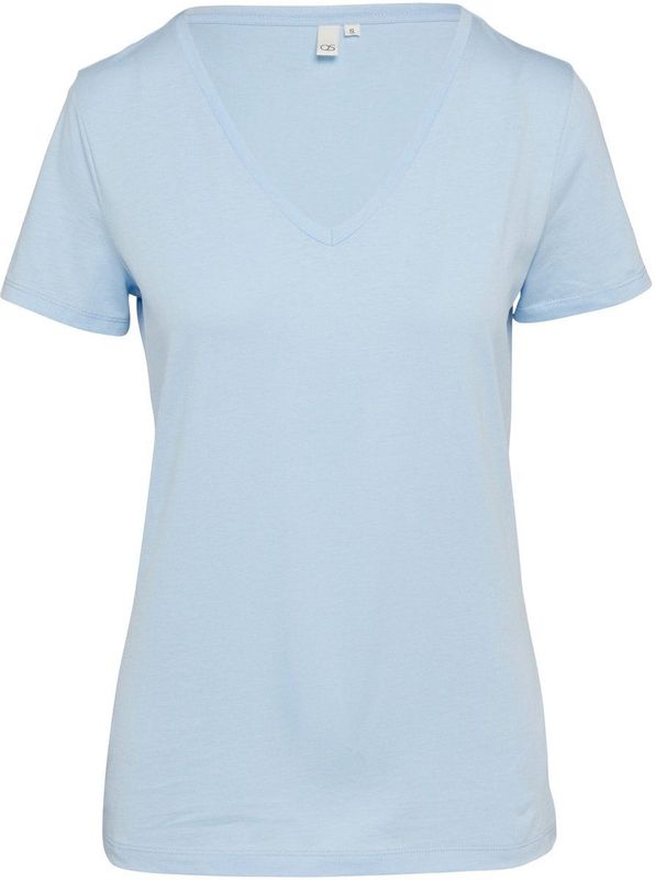 T-shirt - Katoen - V-hals