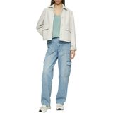 Q/S designed by - T-shirt - Zwart - Met Kant bij de Hals