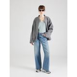 Q/S designed by - T-shirt - Lind green - Met Kant Bij De Hals