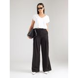 Q/S by s.Oliver - Top - Wit - Korte Mouwen - V-hals