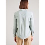 Blouse - Geweven Stof - Lichte Kwaliteit - Ronde Hals - Plooi Op Rug