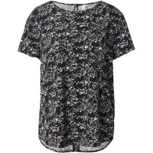 Blouse - Bloemenprint - Viscose - Losse Pasvorm - Normale Lengte