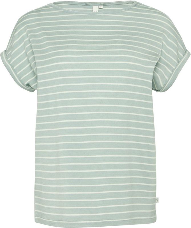 Shirt - Effen - Jersey - Ronde Hals - Kwartmouw - Losse Pasvorm