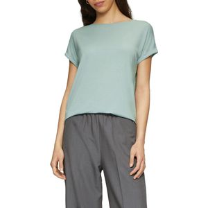 Q/S by s.Oliver - Top - Ronde Hals - Lyocell - Korte Mouwen