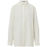 Blouse - Oversize - Musselin - Lichtgrijs
