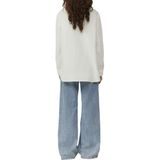 Blouse - Effen - Mousseline - Lange Mouwen - Oversized