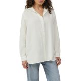 Blouse - Oversize - Musselin - Lichtgrijs