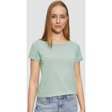 Q/S designed by - T-shirt - Groen - Katoen