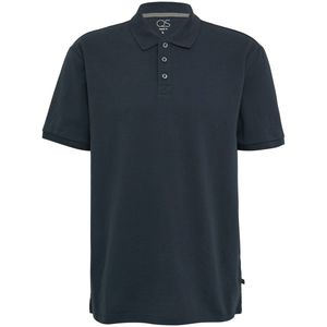 T-shirt - Effen - Katoen - Polokraag - Kwartmouw