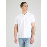 QS - Shirt - Wit - Katoen - Polokraag - Knoopsluiting