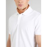 QS - Shirt - Wit - Katoen - Polokraag - Knoopsluiting