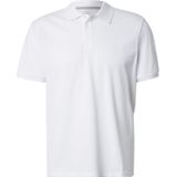 QS - Shirt - Wit - Katoen - Polokraag - Knoopsluiting
