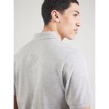 Shirt - Katoen - Poloshirt - Mélange - Knoopsluiting, Normale Pasvorm