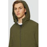 Tussenjas - Effen - Licht Gevoerd - Stevige Stof - Normale Pasvorm