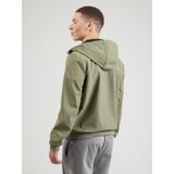 QS - Tussenjas - Olijfgroen - Softshell - Met Capuchon