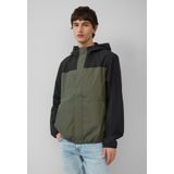 Buitenjas - Windjack - Met Vaste Capuchon - Comfortabele Katoenmix - Tussenjassen