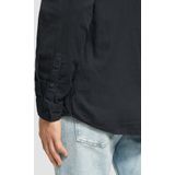 Q/S by s.Oliver - Casual Overhemd - Donkerblauw - Katoen