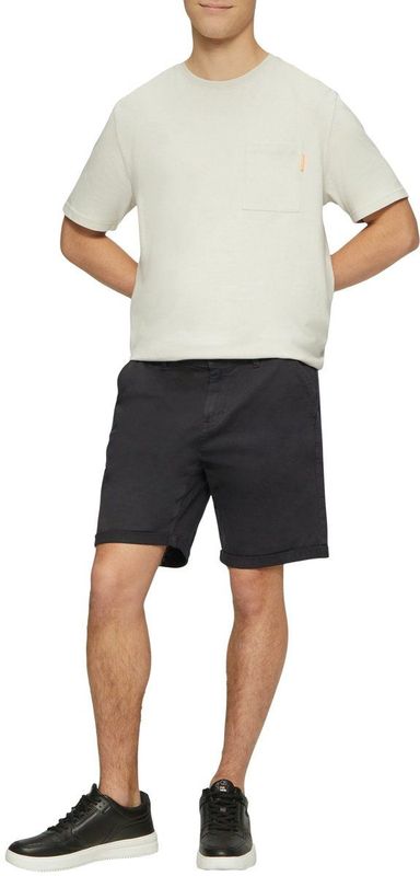 Q/S by s.Oliver - Regular Chino Short - Marine - Katoen met Elastaan