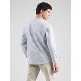 Overhemd - Gestreept - Katoen - Regular Fit - Stehkragen