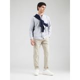 Overhemd - Gestreept - Katoen - Regular Fit - Stehkragen