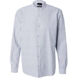 Overhemd - Gestreept - Katoen - Regular Fit - Stehkragen