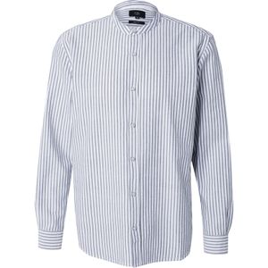 Overhemd - Gestreept - Katoen - Regular Fit - Stehkragen