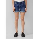 Denim Broek - Slim-fit - Katoenmix - Korte Broeken