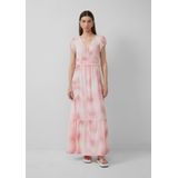 A-lijn Jurk - All-over Print - Chiffon - Lichtgewicht - Vrouwelijk