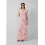 A-lijn Jurk - All-over Print - Chiffon - Lichtgewicht - Vrouwelijk