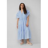 Jurk - Midi - Lichte Batist Stof - Vrouwelijk - Romantische Look