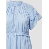 Jurk - Midi - Lichte Batist Stof - Vrouwelijk - Romantische Look