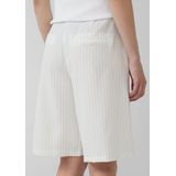 Bermuda - Gestreept - Broek - Crêpe Stof - Wijde Pijpen